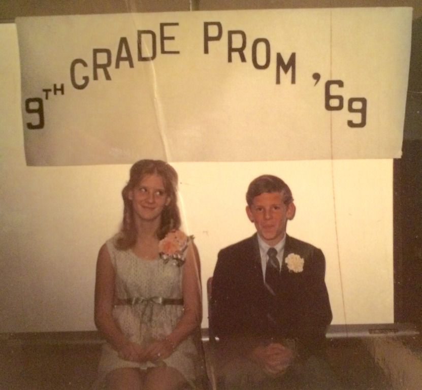 9th Grade Prom. Bob & Debbie